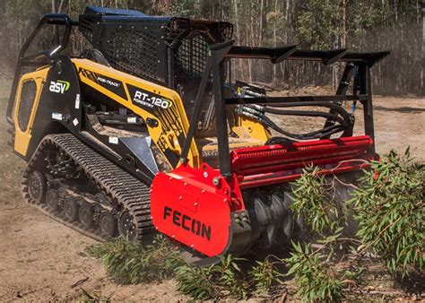 fecon skid steer mulcher|used fecon mulcher for sale.